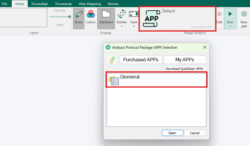 The sequence icon can be recognized by the folder behind the APP image