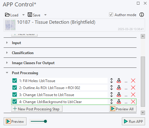 post process list post process list