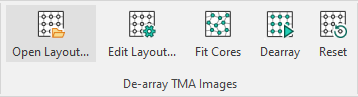 The icon launching the load TMA file dialog