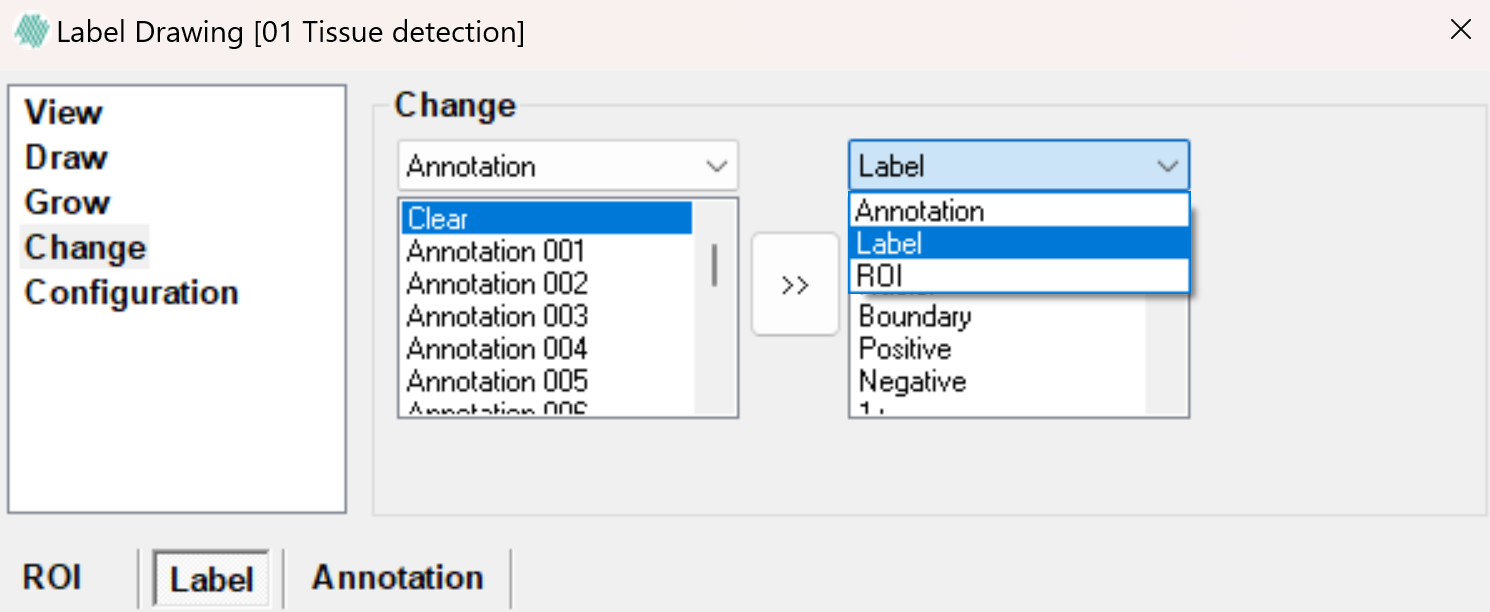 Selecting a range of overlays