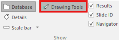 Disable the drawing tool by clicking on the drawing tool icon in the ribbon.