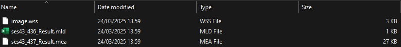 Migrated file location